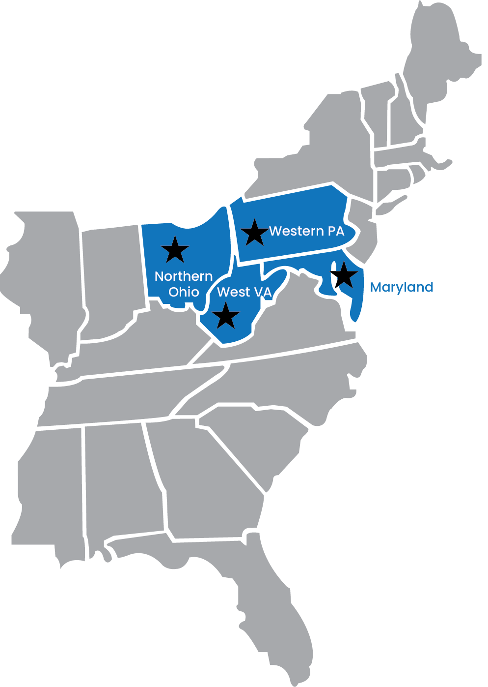 Map of US offices partial ADV I